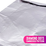 COLORTRAK 5x11 Foils 1000 Embossed Silver Sheets