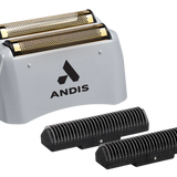 ANDIS PRO FOIL LITHIUM TITANIUM FOIL ASSEMBLY AND INNER CUTTERS