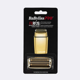 BABYLISSPRO Replacement Double Foil Head (GOLD) includes 2 cutters