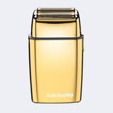 BABYLISSPRO® FOILFX02™ CORDLESS GOLD METAL DOUBLE FOIL SHAVER