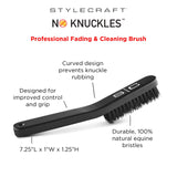 STYLECRAFT NO KNUCKLES CURVED FADE NATURAL BRISTLE BRUSH LARGE