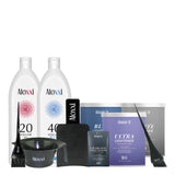 ALOXXI LIGHTENER & DEVELOPER SALON OPENER KIT
