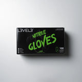L3VEL3 Professional Nitrile Gloves LIME