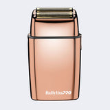 BABYLISSPRO® FOILFX02™ CORDLESS ROSE GOLD METAL DOUBLE FOIL SHAVER