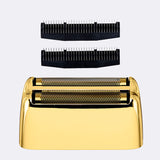 BABYLISSPRO Replacement Double Foil Head (GOLD) includes 2 cutters