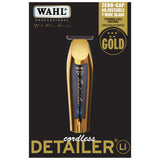 WAHL DETAILER LI GOLD TRIMMER - WITH T-WIDE TITANIUM AND DLC COATED BLADE
