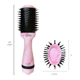 ARIA BESTSELLING PINK MARBLE BLOWDRY BRUSH