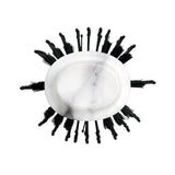 ARIA GREY MARBLE BLOWDRY BRUSH