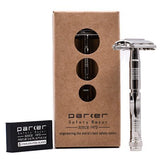 PARKER 90R BUTTERFLY OPEN LONG HANDLE SAFETY RAZOR PARKER SAFETY RAZOR