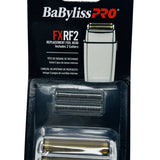 BABYLISSPRO Replacement Double Foil Head FX2 (SILVER) includes 2 Cutters