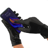 COLORTRAK MIDNIGHT BLACK NITRILE GLOVES 100PK