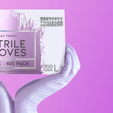 COLORTRAK Lilac Frost Nitrile Gloves (100 pack)