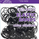 DIANE ELASTIC HAIR BANDS CLEAR- 250PK