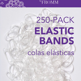 DIANE ELASTIC HAIR BANDS CLEAR- 250PK