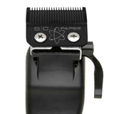 STYLECRAFT REPLACEMENT FIXED BLACK DIAMOND CARBON DLC FAPER HAIR CLIPPER BLADE WITH MOVING BLACK DIAMOND CARBON SLIM DEEP TOOTH CUTTER SET