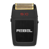 STYLECRAFT REBEL - ELECTRIC MENS FOIL SHAVER WITH SUPER TORQUE MOTOR, GOLD TITANIUM FOIL HEAD