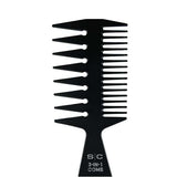 STYLECRAFT 3-IN-1 WIDE TOOTH TEXTURING BARBER OR STYLIST FISH HAIR COMB