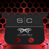 STYLECRAFT REPLACEMENT FIXED BLACK DIAMOND CARBON DLC X-PRO WIDE HAIR TRIMMER BLADE