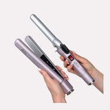 ARIA POP 'N' LOCK INTERCHANGEABLE STRAIGHTENER & CURLING IRON SET
