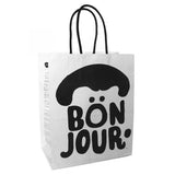 N4 Bon Jour White Retail Bags