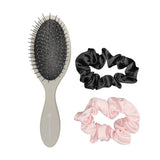 RB Detangler Brush & Satin Scrunchie Set