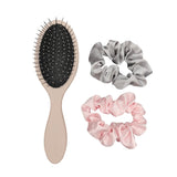 RB Detangler Brush & Satin Scrunchie Set