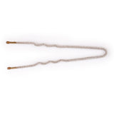 FRENCHIES GREY VELVET HAIRPINS